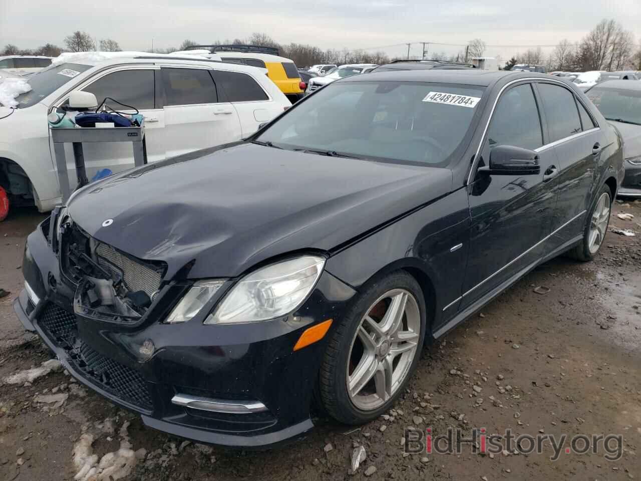 Photo WDDHF9BB3CA530150 - MERCEDES-BENZ E-CLASS 2012