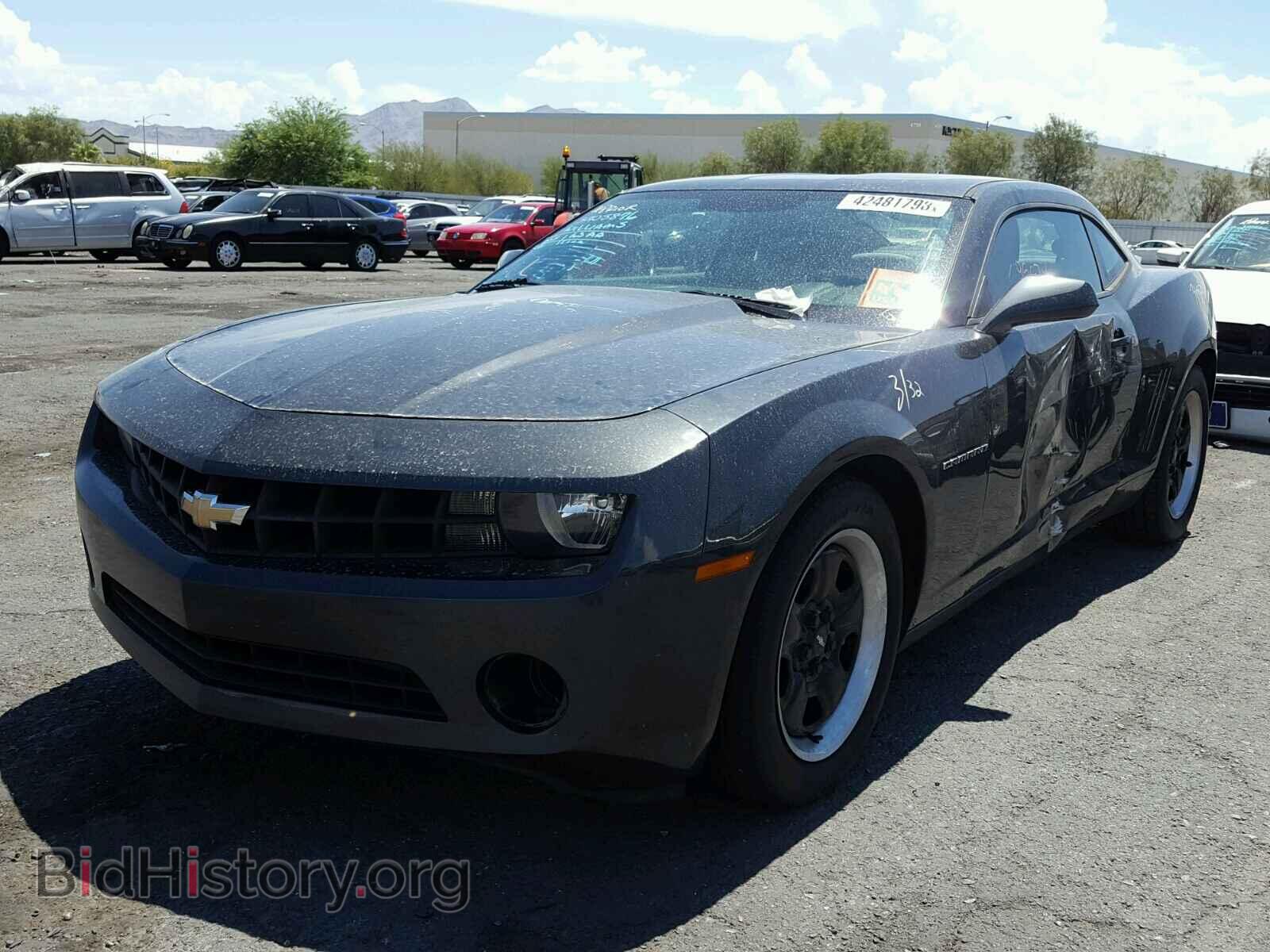 2013 CHEVROLET CAMARO - VIN: 2G1FA1E39D9134283 - Фото 2