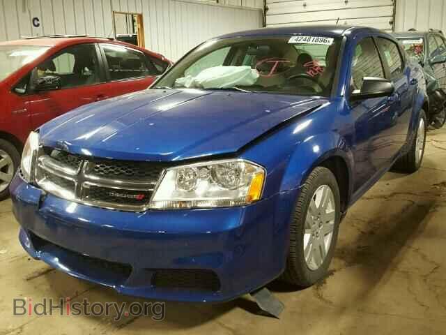 2014 DODGE AVENGER - VIN: 1C3CDZABXEN155532 - Фото 2