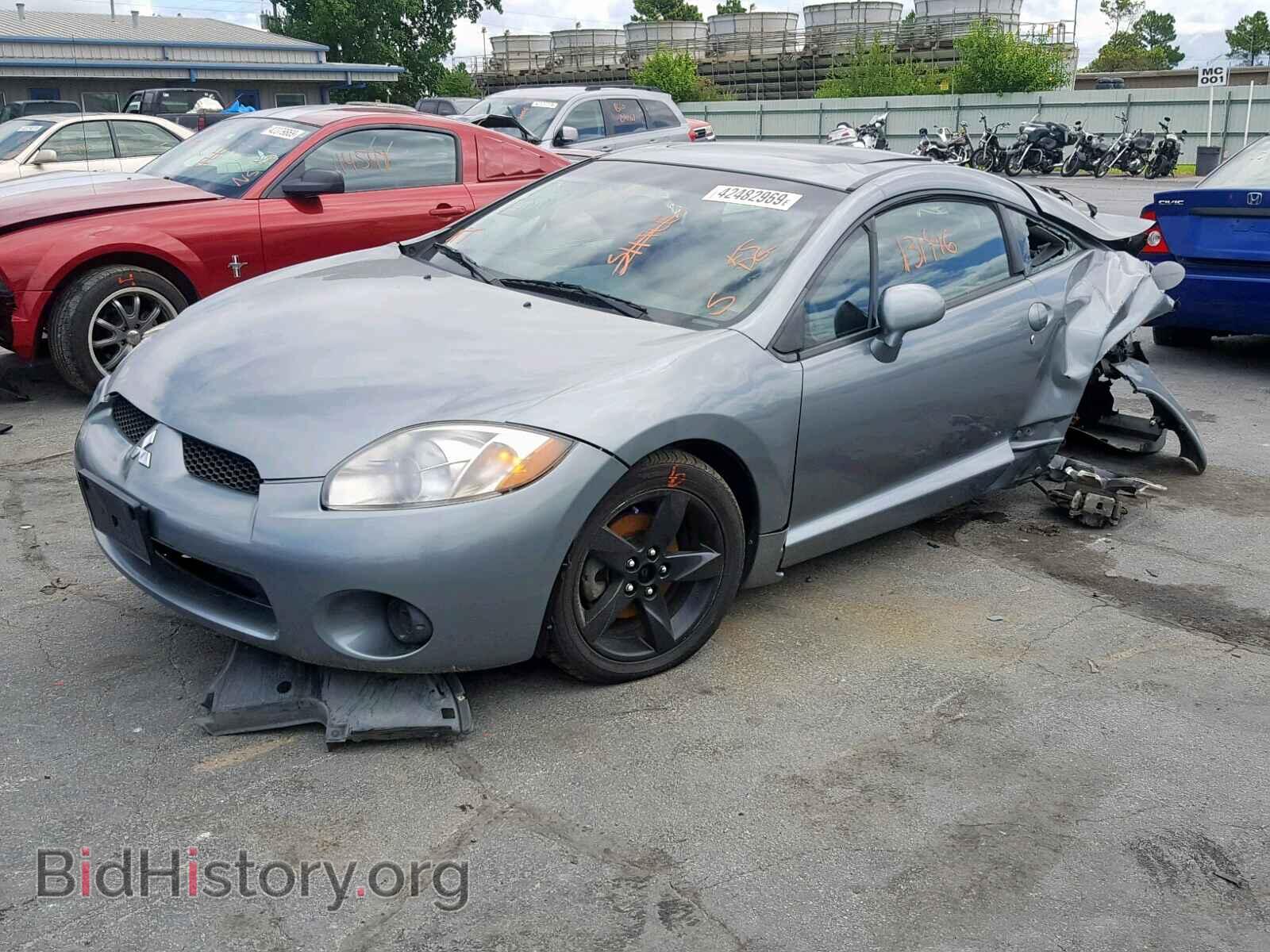 2007 MITSUBISHI ECLIPSE - VIN: 4A3AK24F37E015465 - Фото 2