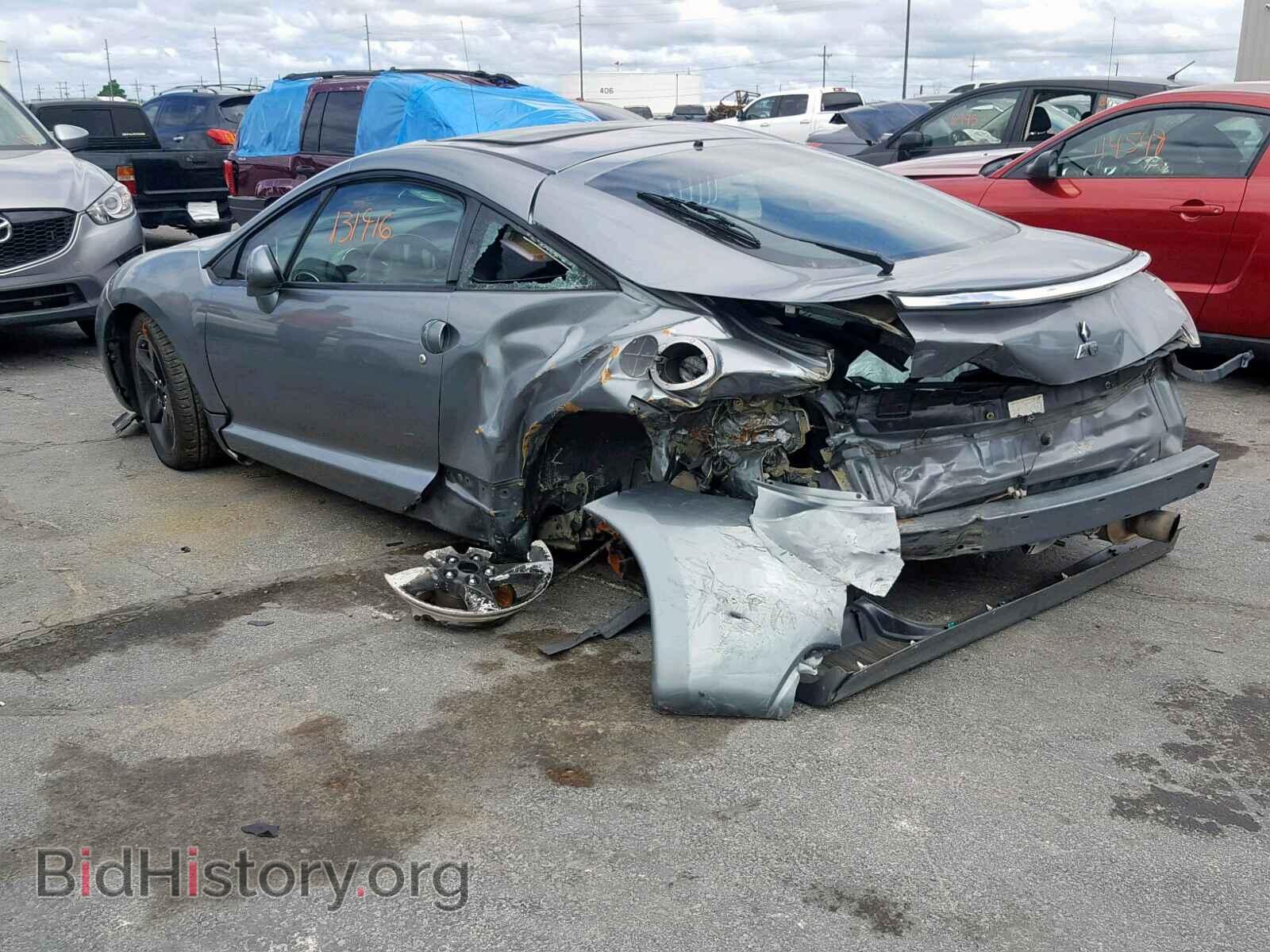 2007 MITSUBISHI ECLIPSE - VIN: 4A3AK24F37E015465 - Фото 3