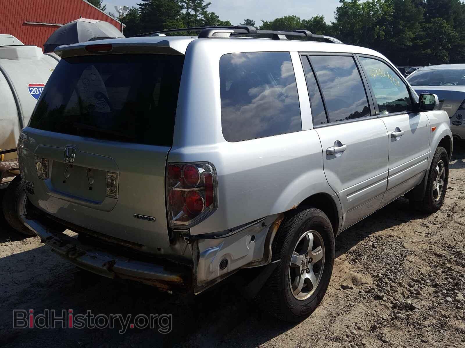 2008 HONDA PILOT - VIN: 5FNYF186X8B015330 - Фото 4