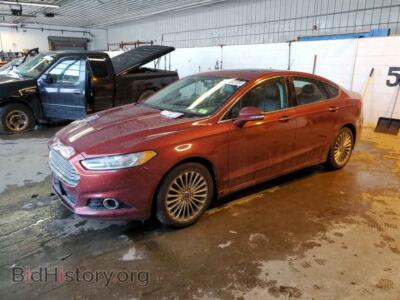 2014 Ford ALL MODELS Titanium, красный — VIN 3FA6P0K98ER382079, Copart