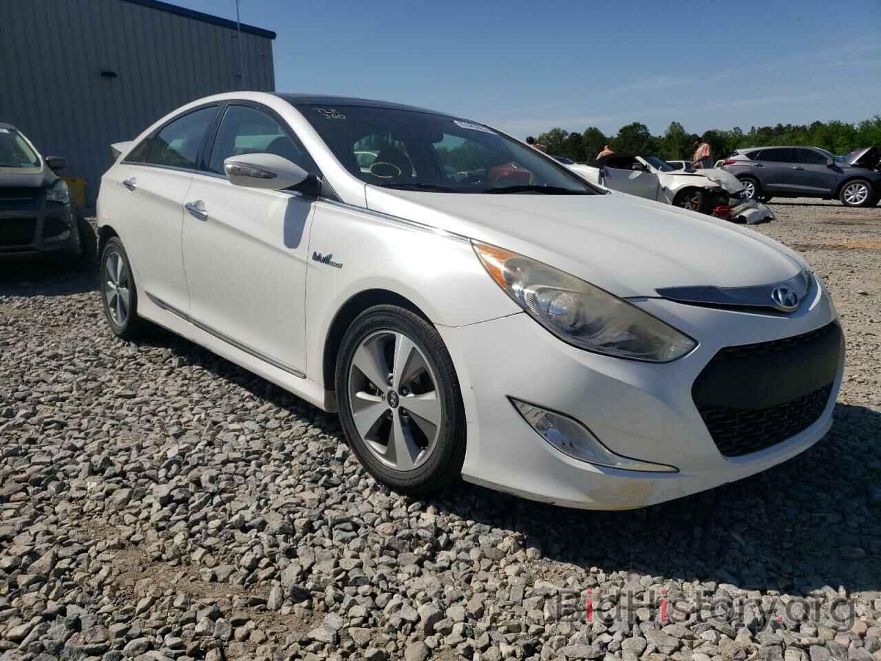 Photo KMHEC4A42BA016621 - HYUNDAI SONATA 2011