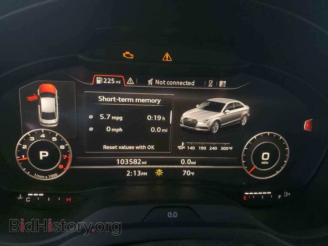 2017 AUDI A3 - VIN: WAUJ8GFF6H1040703 - Фото 9