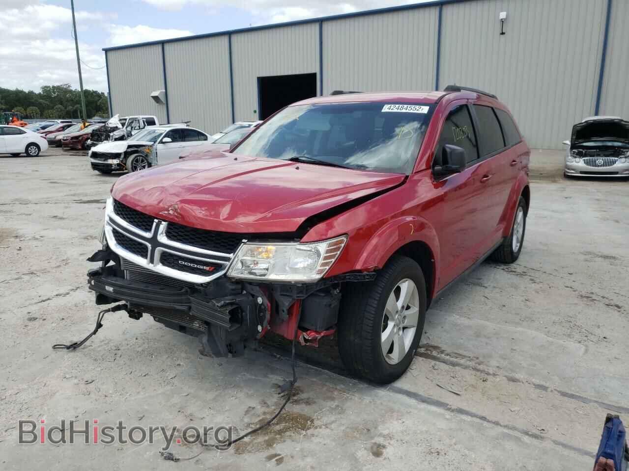 2013 DODGE JOURNEY - VIN: 3C4PDCAB3DT509609 - Фото 2