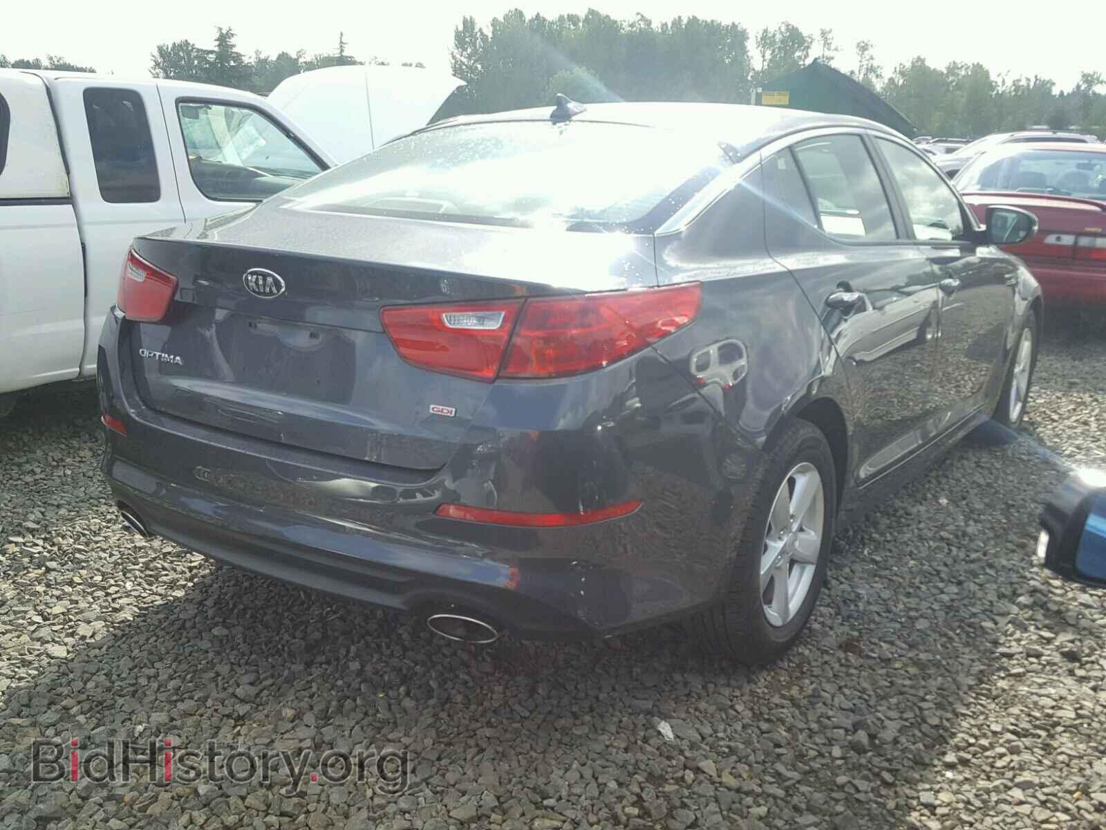 2015 KIA OPTIMA - VIN: KNAGM4A71F5629376 - Photo 4