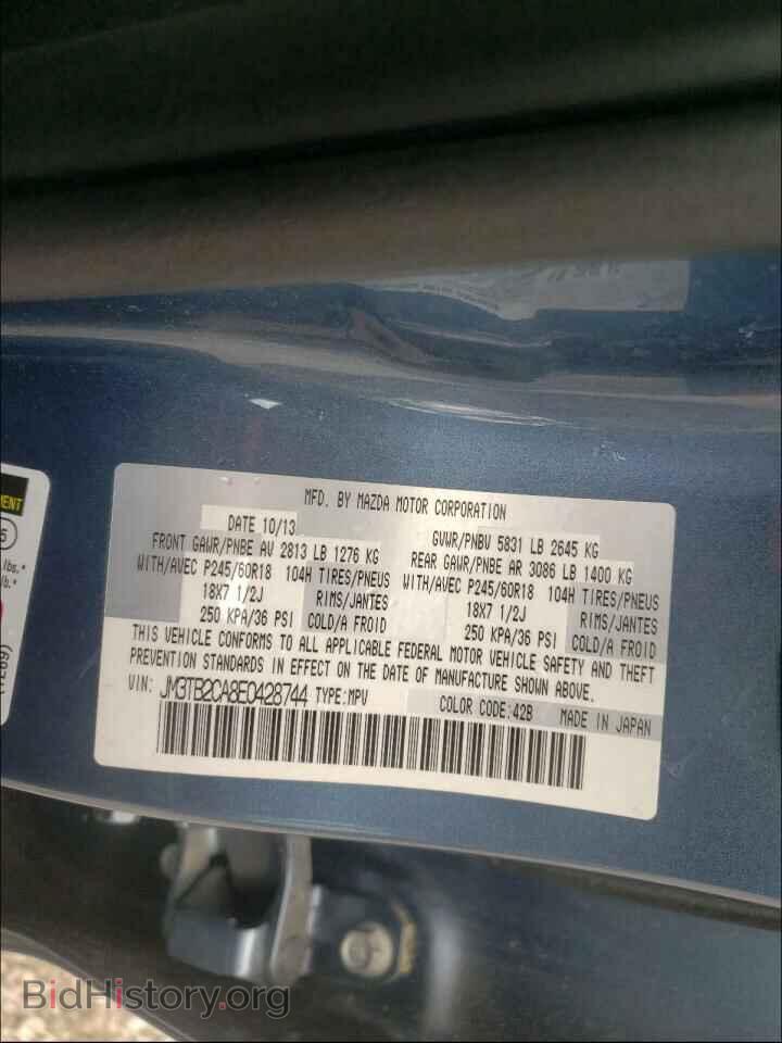 2014 MAZDA CX-9 - VIN: JM3TB2CA8E0428744 - Фото 10