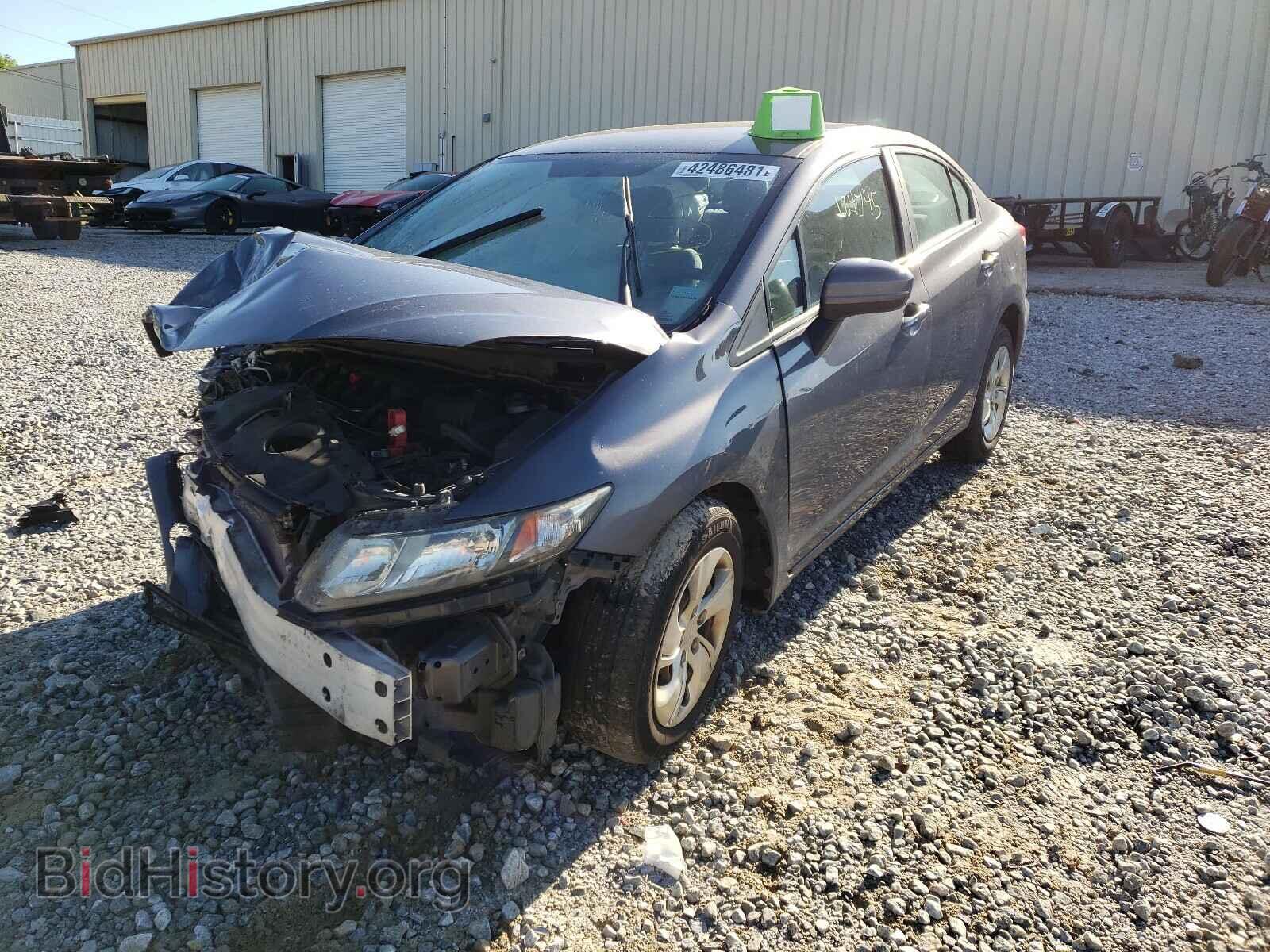 2014 HONDA CIVIC - VIN: 19XFB2F58EE015539 - Фото 2