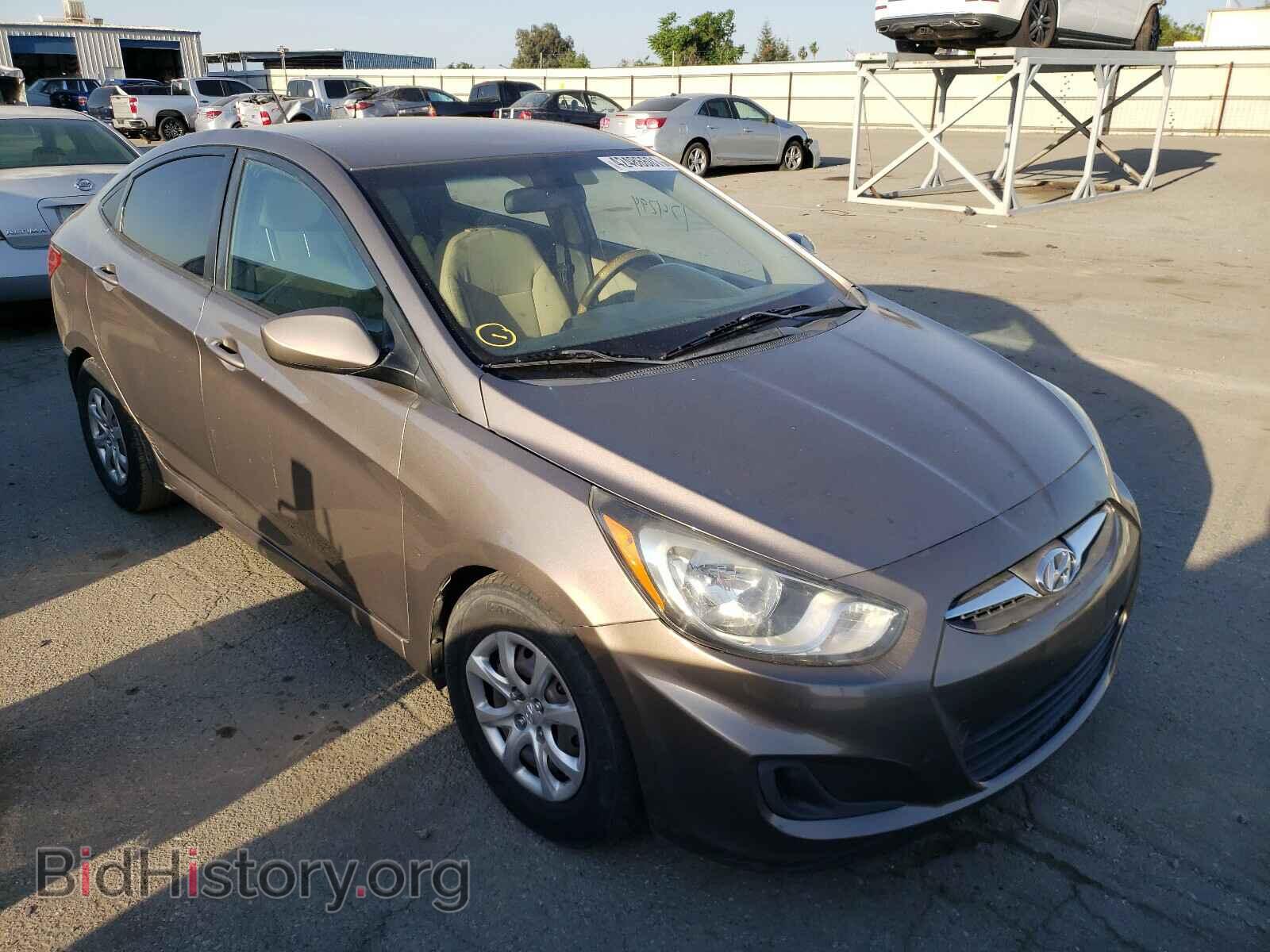 Photo KMHCT4AE3DU548431 - HYUNDAI ACCENT 2013