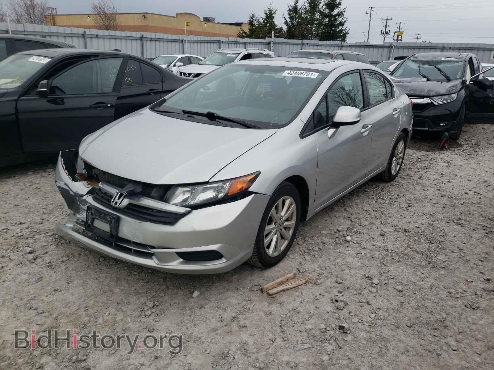 2012 HONDA CIVIC - VIN: 2HGFB2F94CH008013 - Фото 2