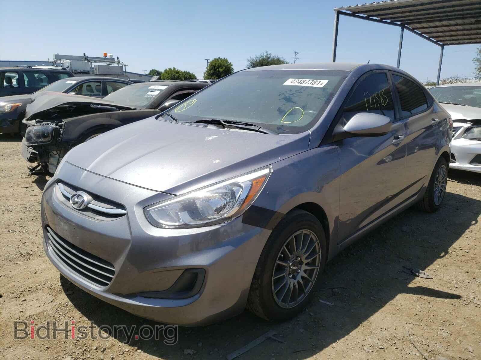 2016 HYUNDAI ACCENT - VIN: KMHCT4AE7GU073631 - Фото 2