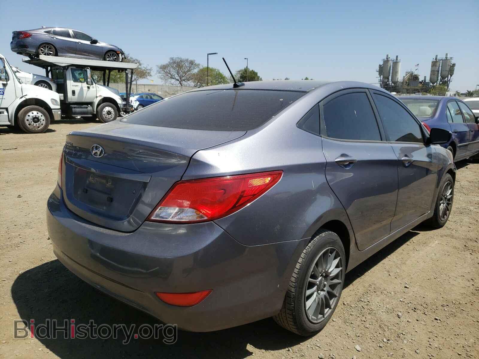 2016 HYUNDAI ACCENT - VIN: KMHCT4AE7GU073631 - Фото 4