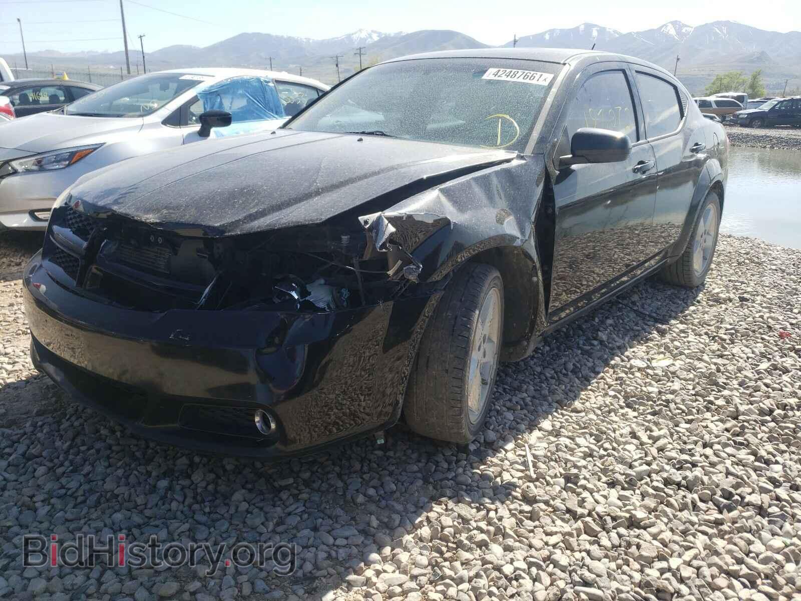 2013 DODGE AVENGER - VIN: 1C3CDZCB2DN507918 - Фото 2