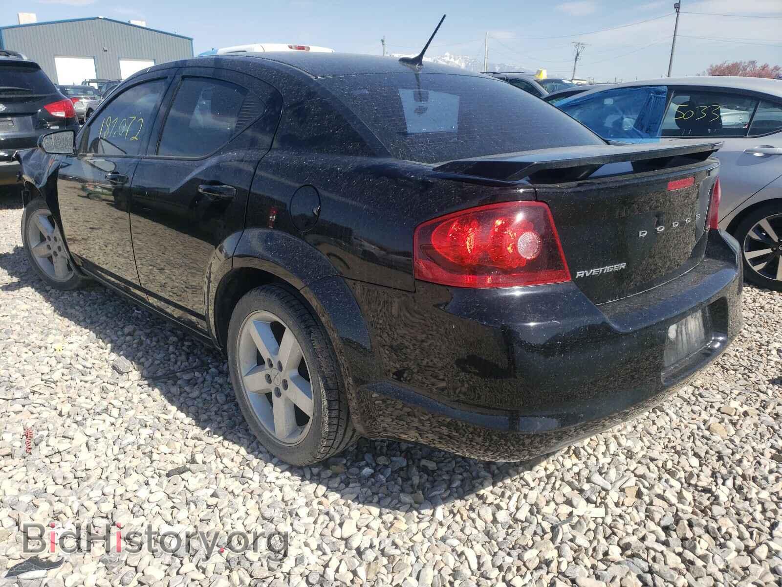 2013 DODGE AVENGER - VIN: 1C3CDZCB2DN507918 - Фото 3