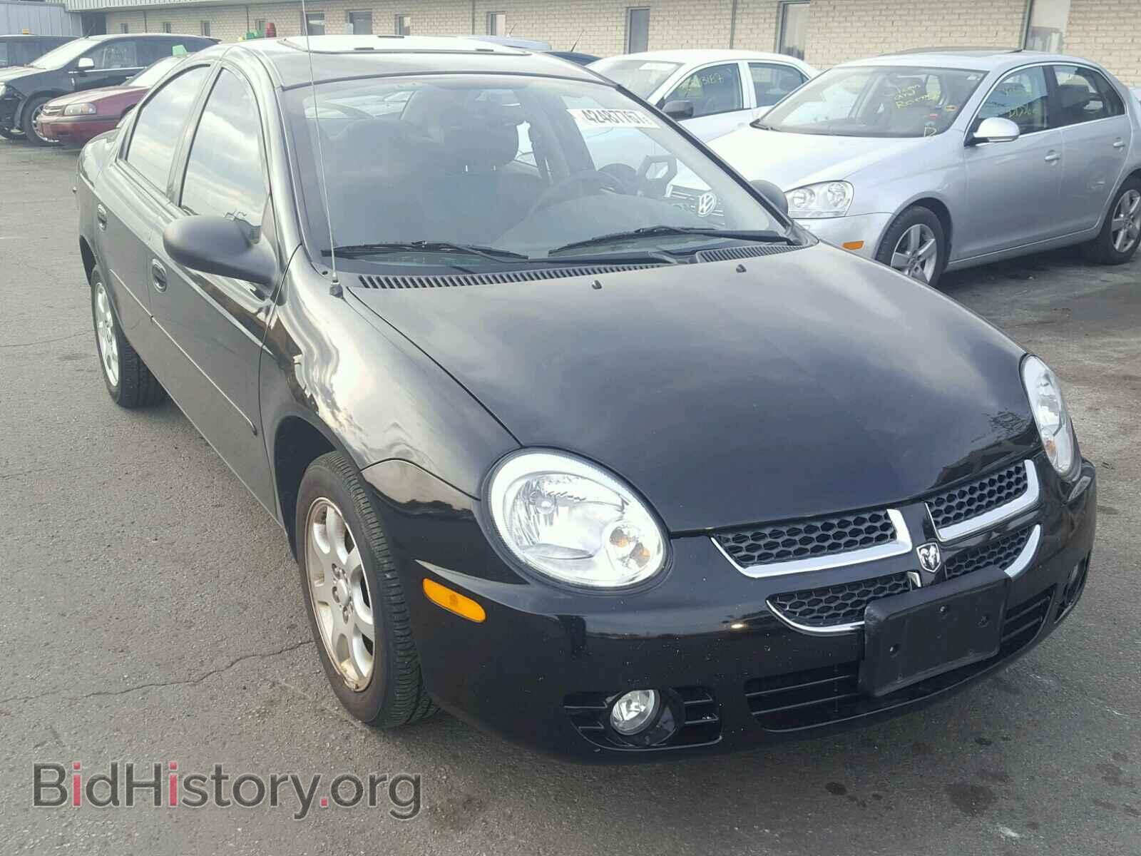 Фотография 1B3ES56C34D505982 - DODGE NEON 2004