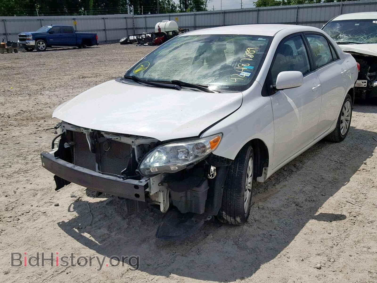 2013 TOYOTA COROLLA BA - VIN: 5YFBU4EE0DP161890 - Фото 2