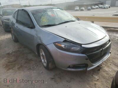 2014 Dodge DART Dart SXT, silver — VIN 1C3CDFBB6ED747142, Copart