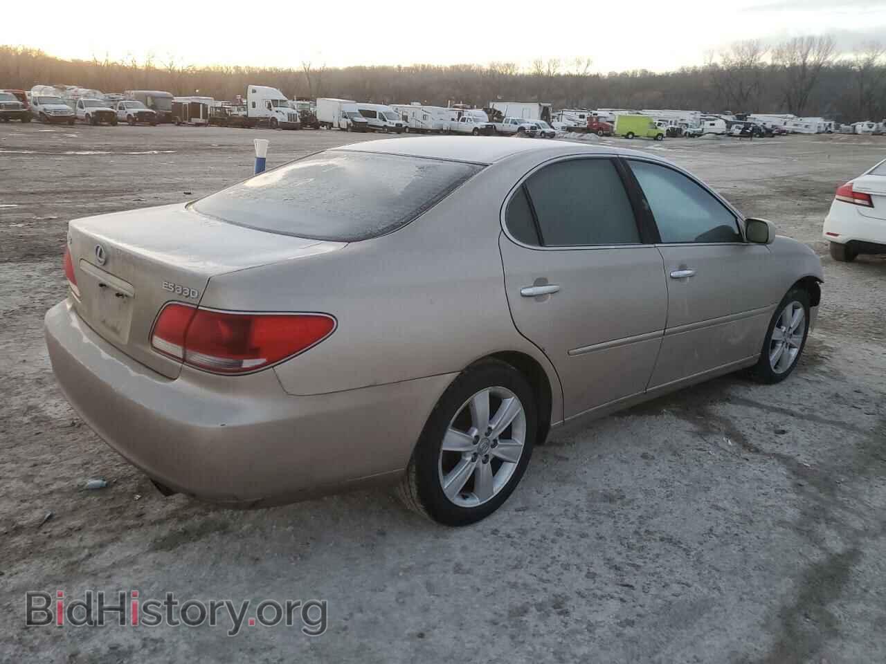 2005 LEXUS ES330 - VIN: JTHBA30G455079833 - Фото 3