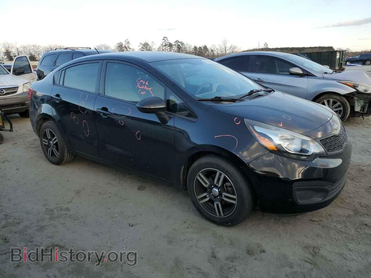 2012 KIA RIO - VIN: KNADM4A35C6088175 - Фото 4