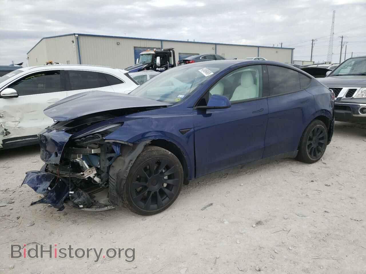 Фотография 5YJYGDED8MF124686 - TESLA MODEL Y 2021