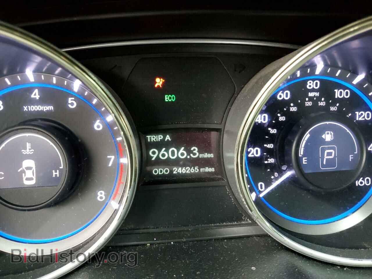 2012 HYUNDAI SONATA - VIN: 5NPEC4AB2CH466623 - Фото 9