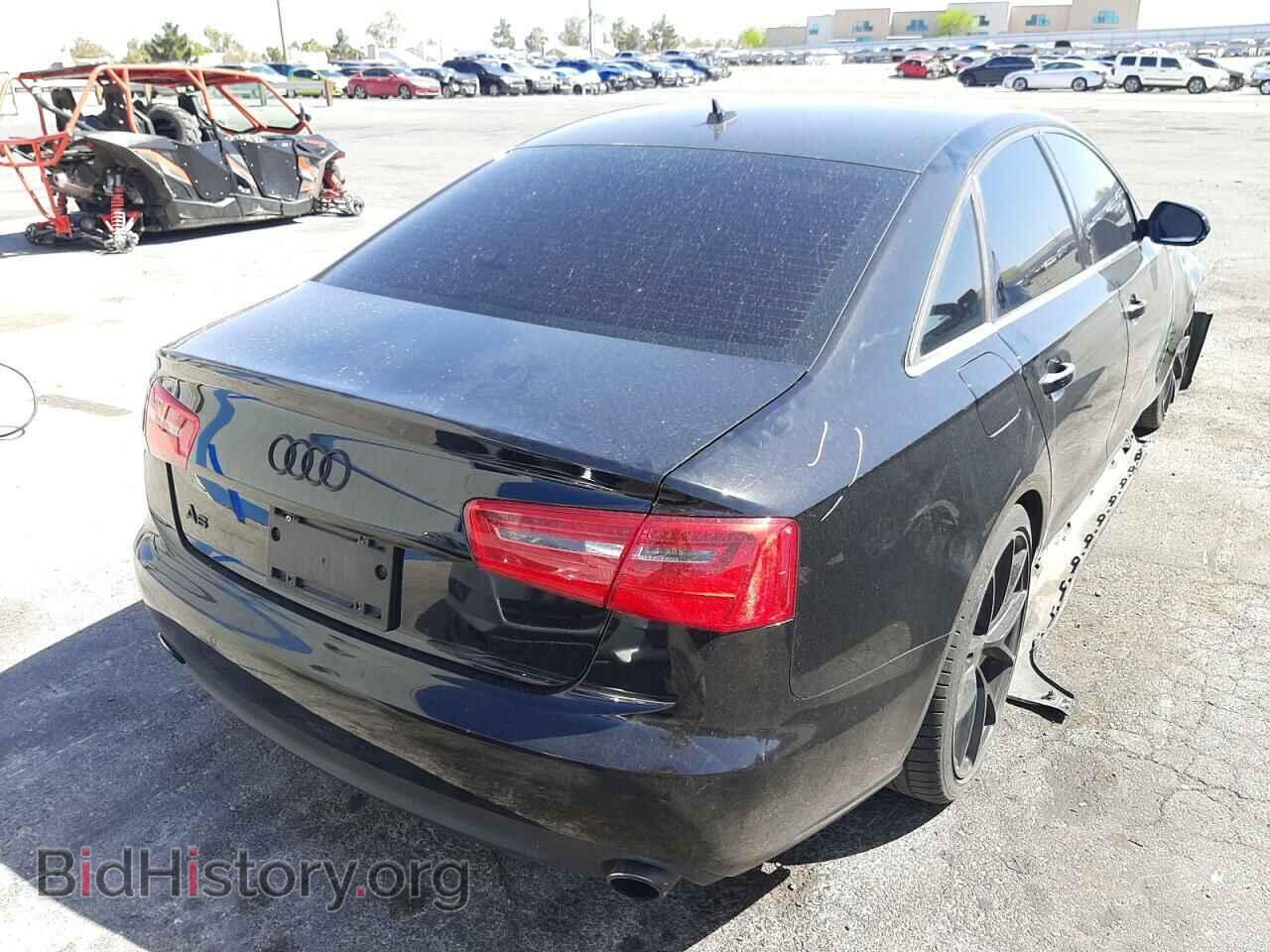2013 AUDI A6 - VIN: WAUGFAFC4DN022819 - Фото 4