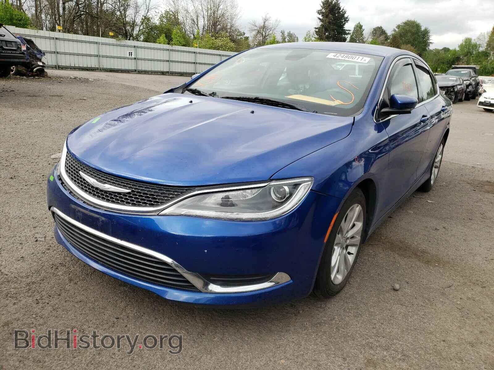 2015 CHRYSLER 200 - VIN: 1C3CCCAB3FN735044 - Фото 2