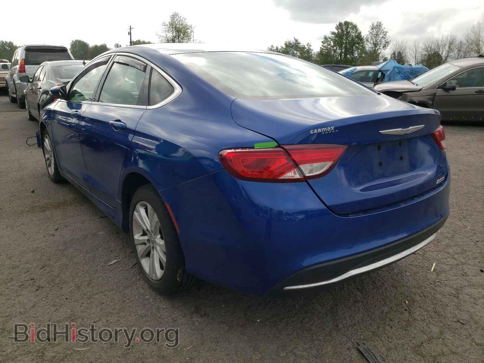 2015 CHRYSLER 200 - VIN: 1C3CCCAB3FN735044 - Фото 3