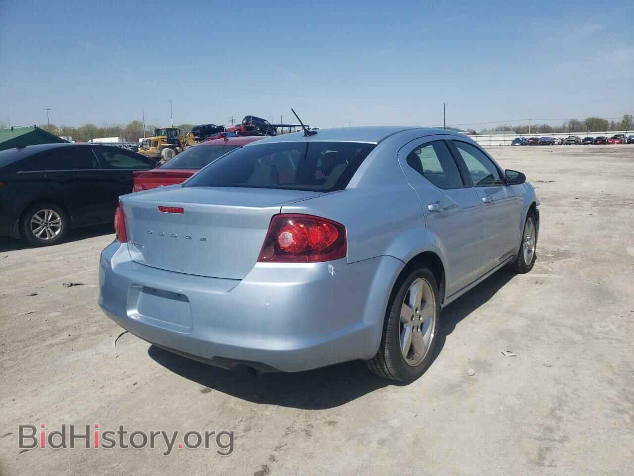 2013 DODGE AVENGER - VIN: 1C3CDZAB9DN702501 - Фото 4