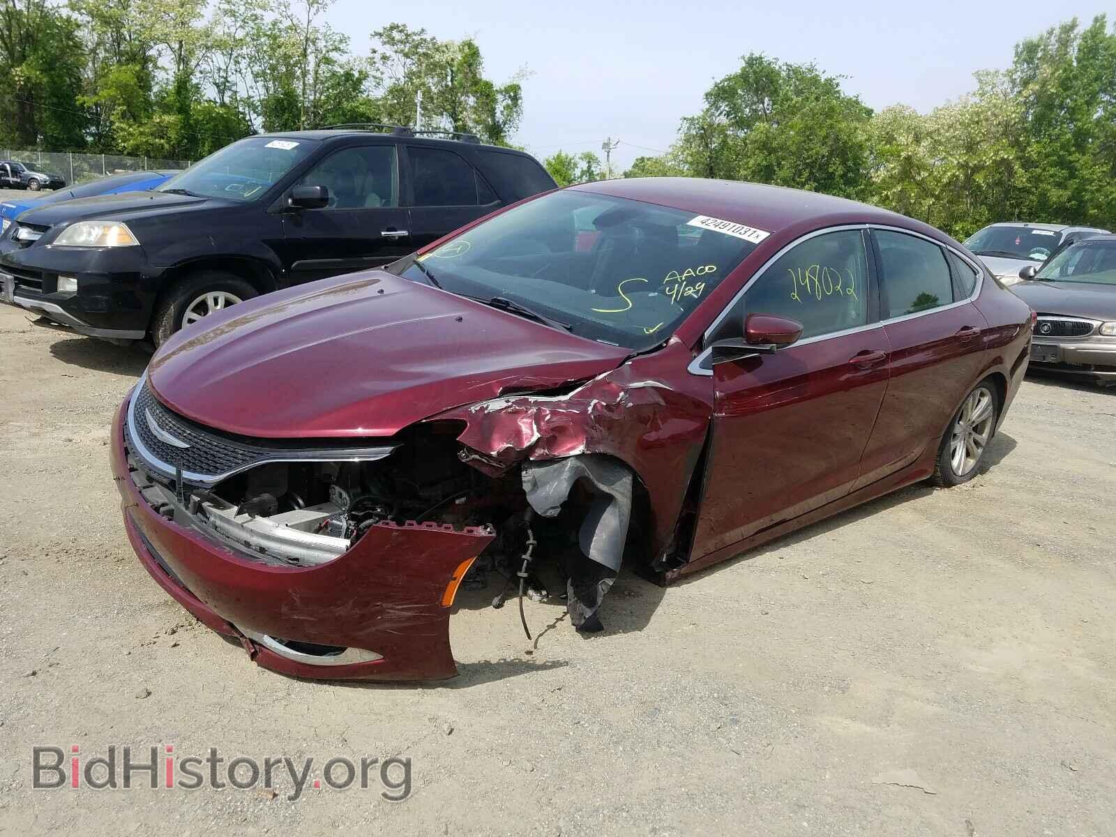 2015 CHRYSLER 200 - VIN: 1C3CCCAB8FN658610 - Фото 2