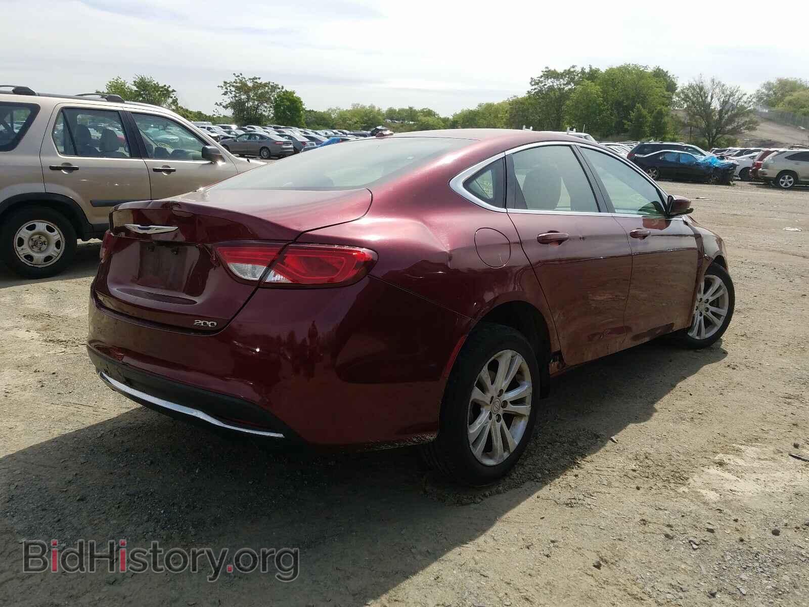 2015 CHRYSLER 200 - VIN: 1C3CCCAB8FN658610 - Фото 4