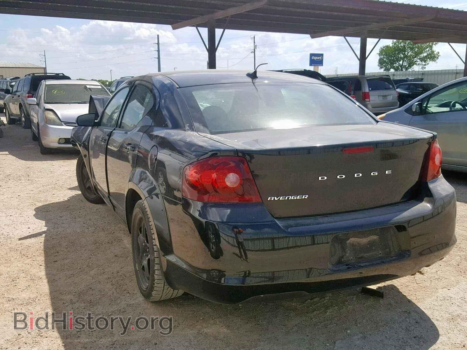 2013 DODGE AVENGER - VIN: 1C3CDZAB9DN643126 - Фото 3