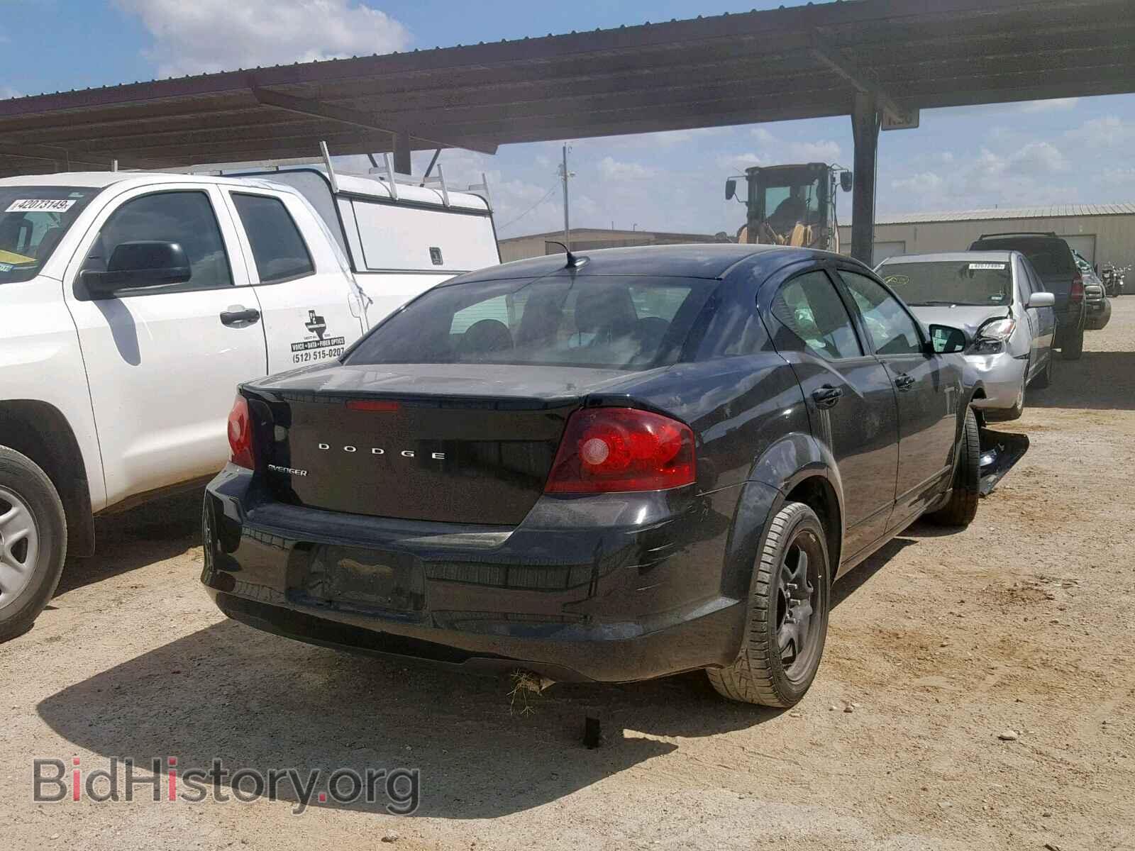 2013 DODGE AVENGER - VIN: 1C3CDZAB9DN643126 - Фото 4