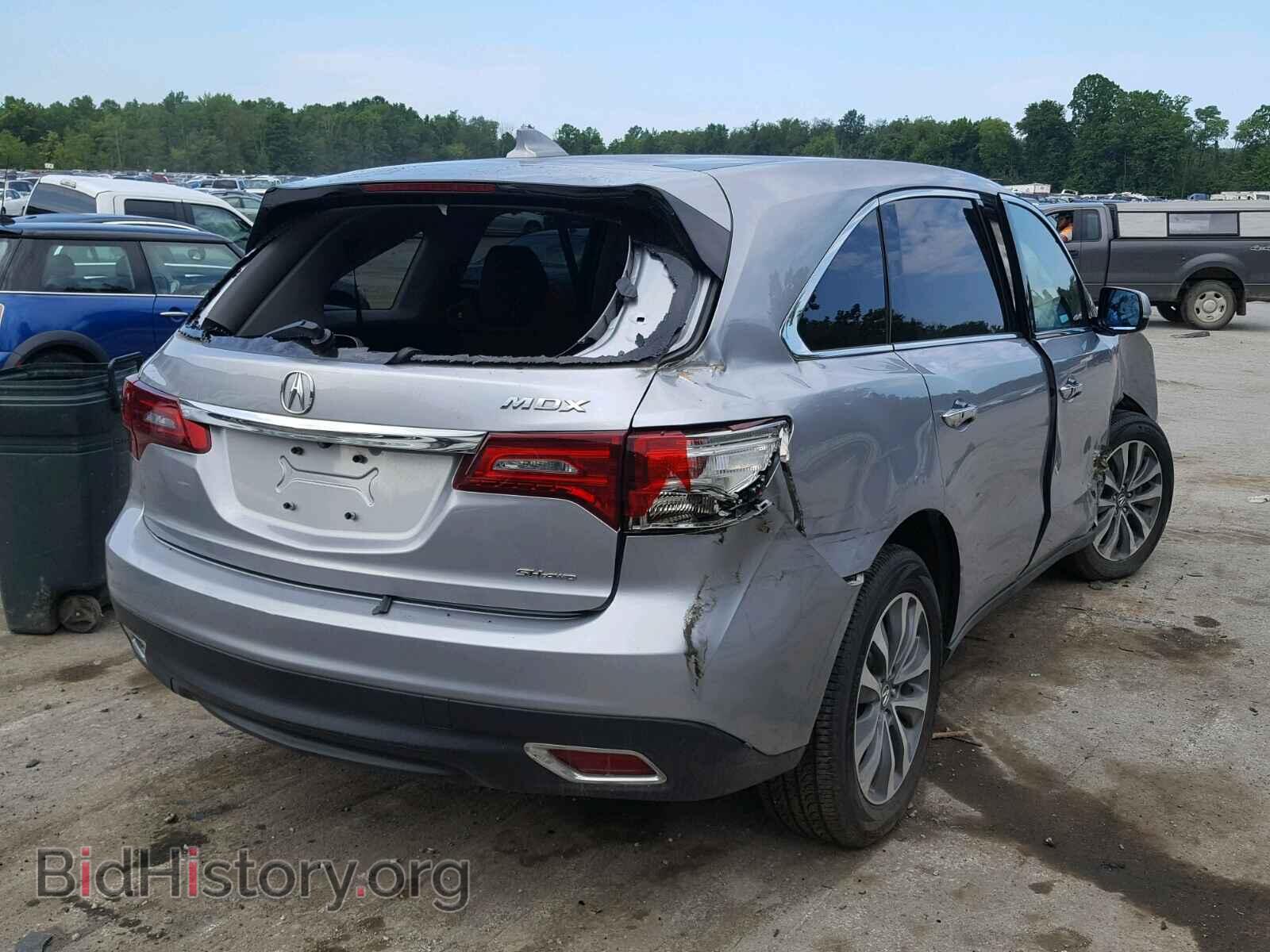 2016 ACURA MDX - VIN: 5FRYD4H6XGB021987 - Фото 4