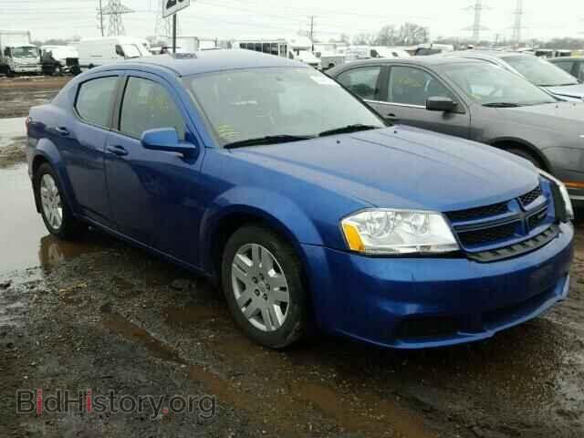Photo 1C3CDZAB2CN232925 - DODGE AVENGER 2012