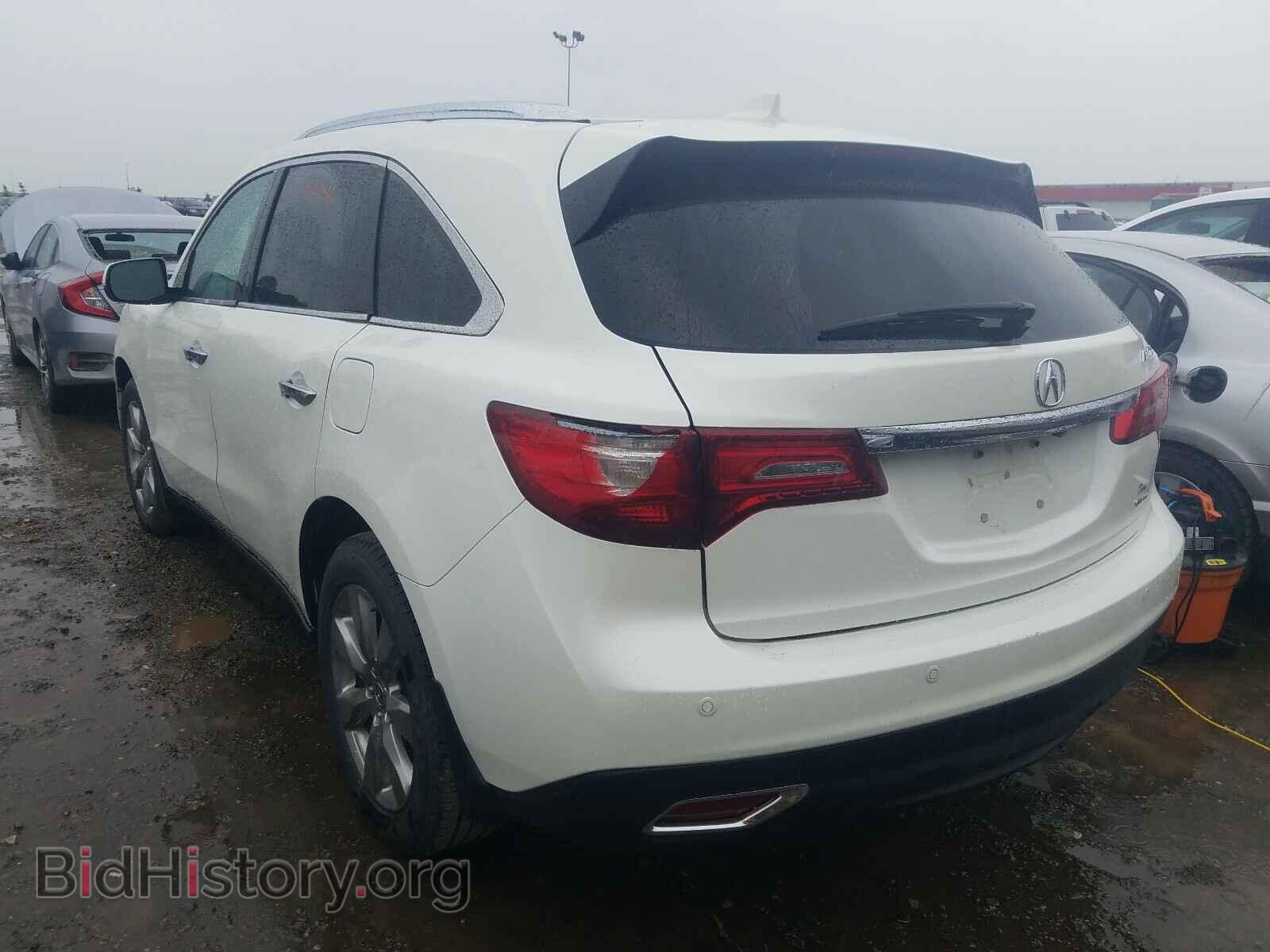 2014 ACURA MDX - VIN: 5FRYD4H80EB504371 - Фото 3