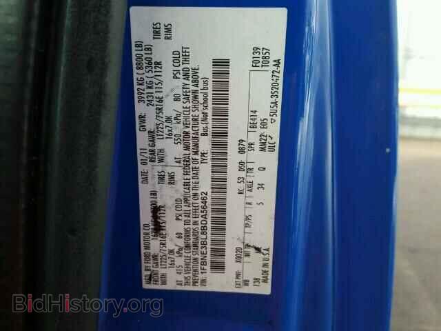 2011 FORD ECONOLINE - VIN: 1FBNE3BL8BDA56462 - Фото 9