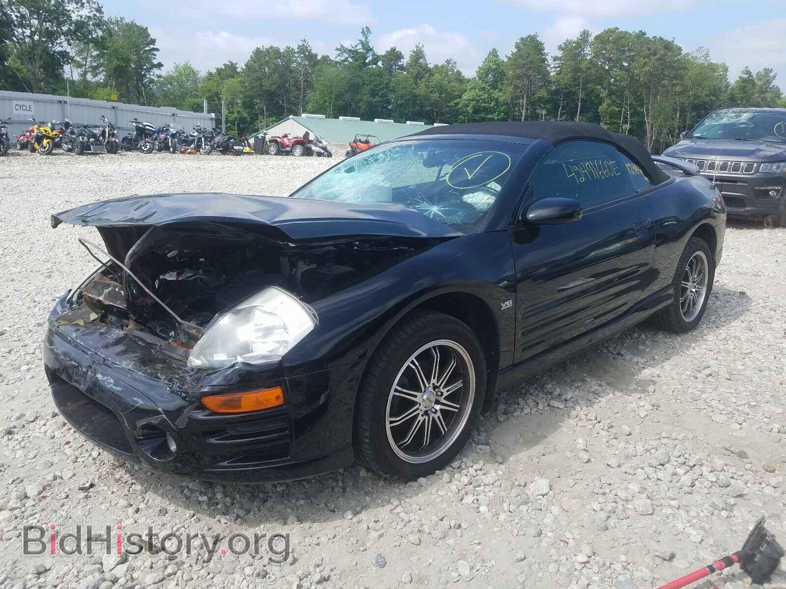 2003 MITSUBISHI ECLIPSE - VIN: 4A3AE75H43E045203 - Photo 2