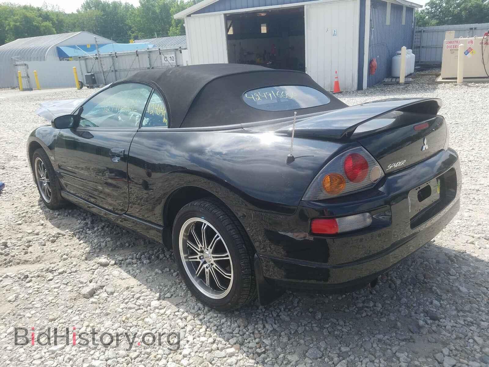 2003 MITSUBISHI ECLIPSE - VIN: 4A3AE75H43E045203 - Photo 3