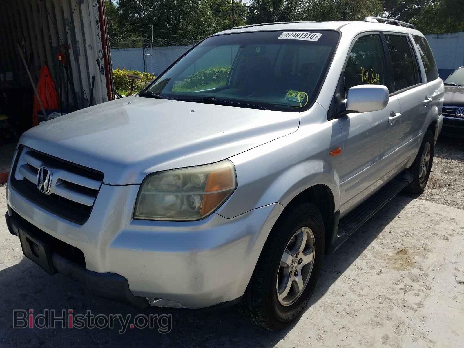 2006 HONDA PILOT - VIN: 2HKYF18546H524805 - Фото 2