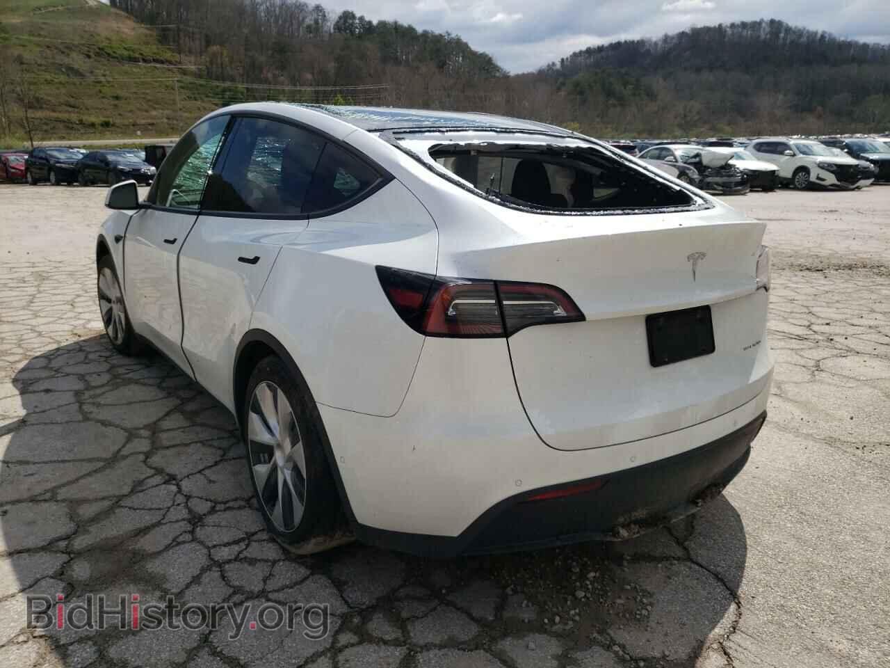2021 TESLA MODEL Y - VIN: 5YJYGAEE6MF146841 - Photo 3