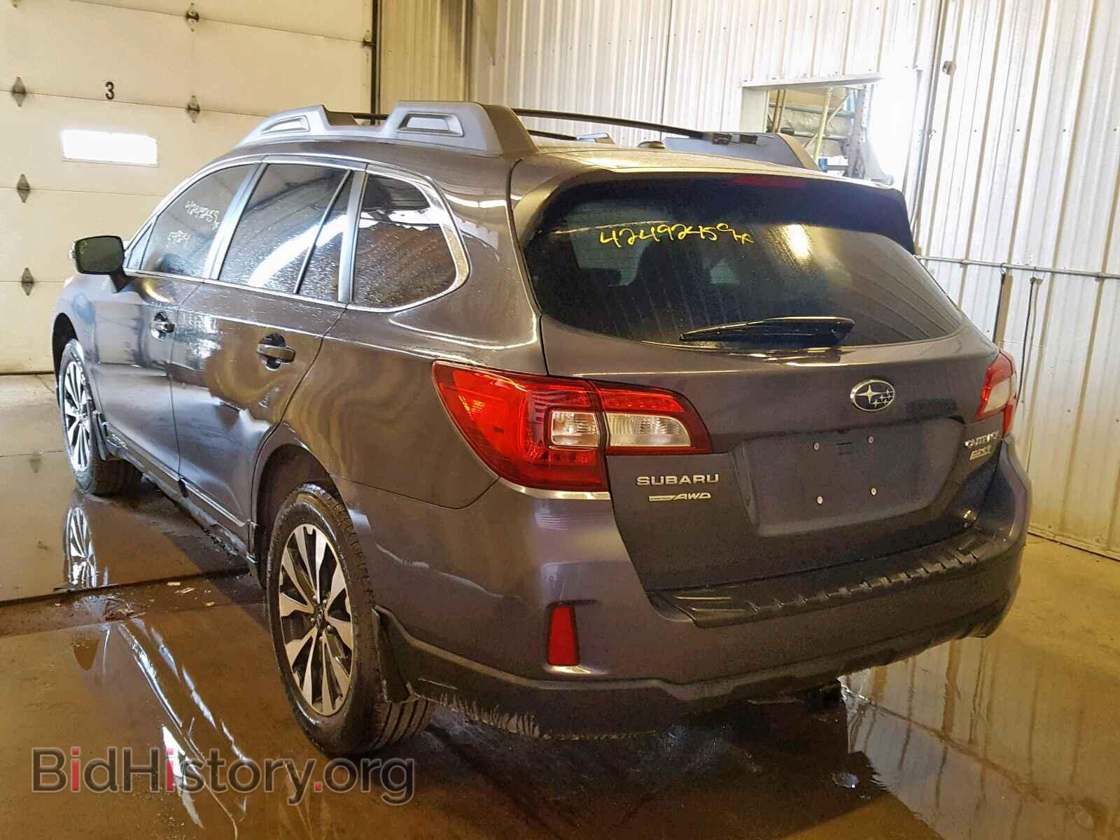 2015 SUBARU OUTBACK 2. - VIN: 4S4BSANC2F3305627 - Фото 3