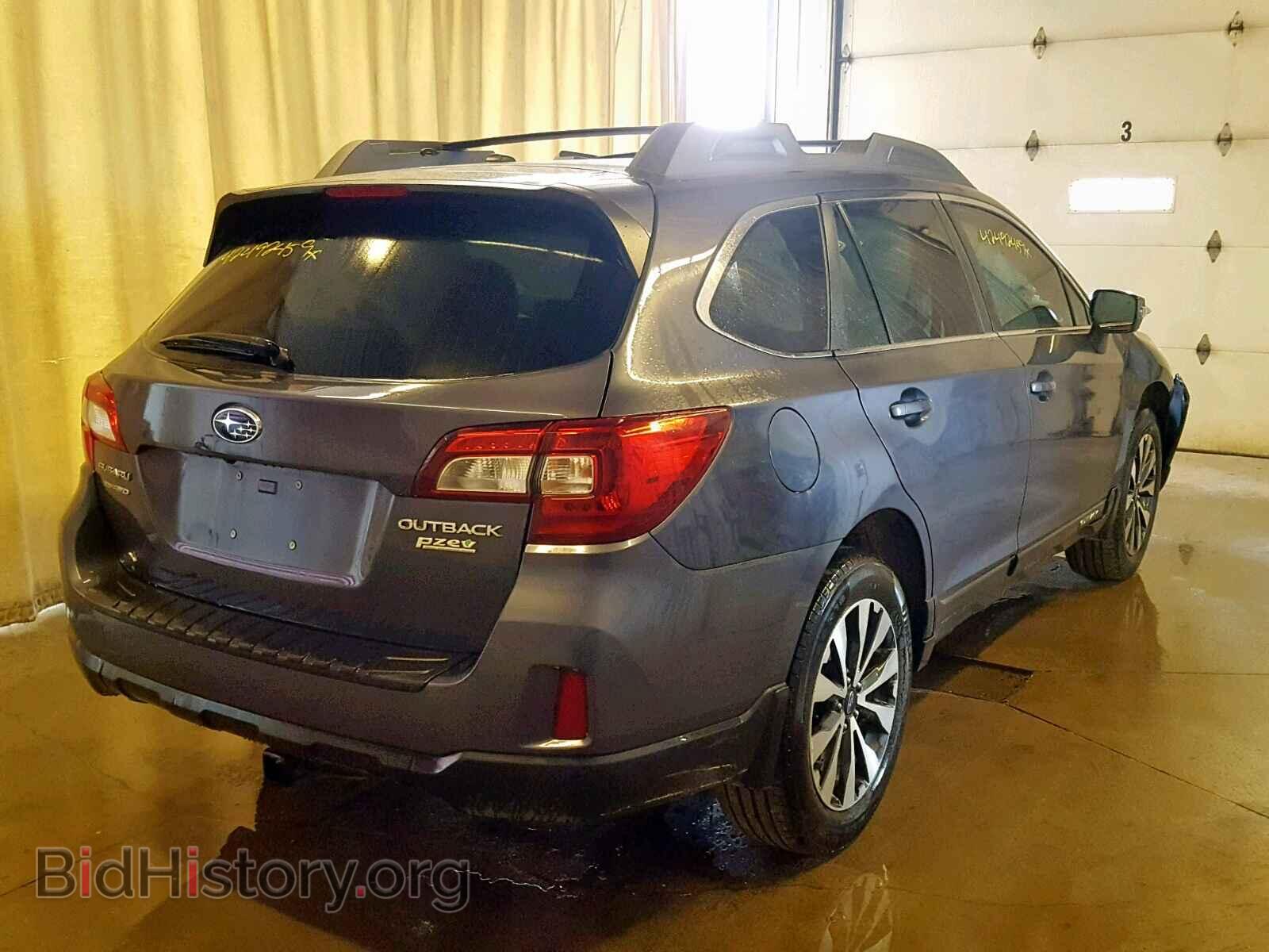 2015 SUBARU OUTBACK 2. - VIN: 4S4BSANC2F3305627 - Фото 4