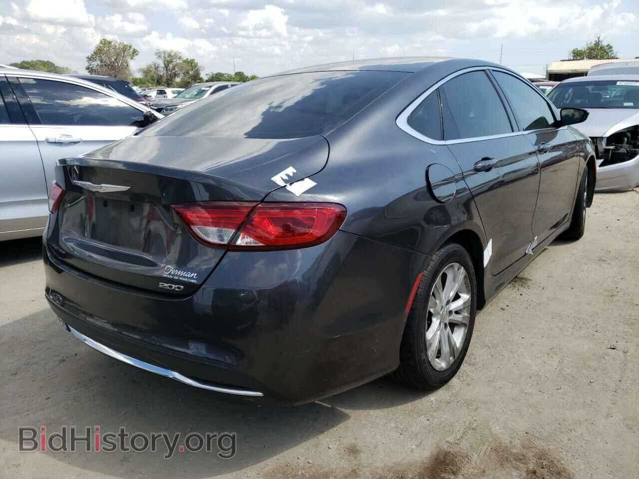 2015 CHRYSLER 200 - VIN: 1C3CCCAB3FN683995 - Фото 4