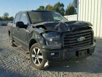 2017 Ford F150, gray — VIN 1FTEW1EP7HFC10328, Copart