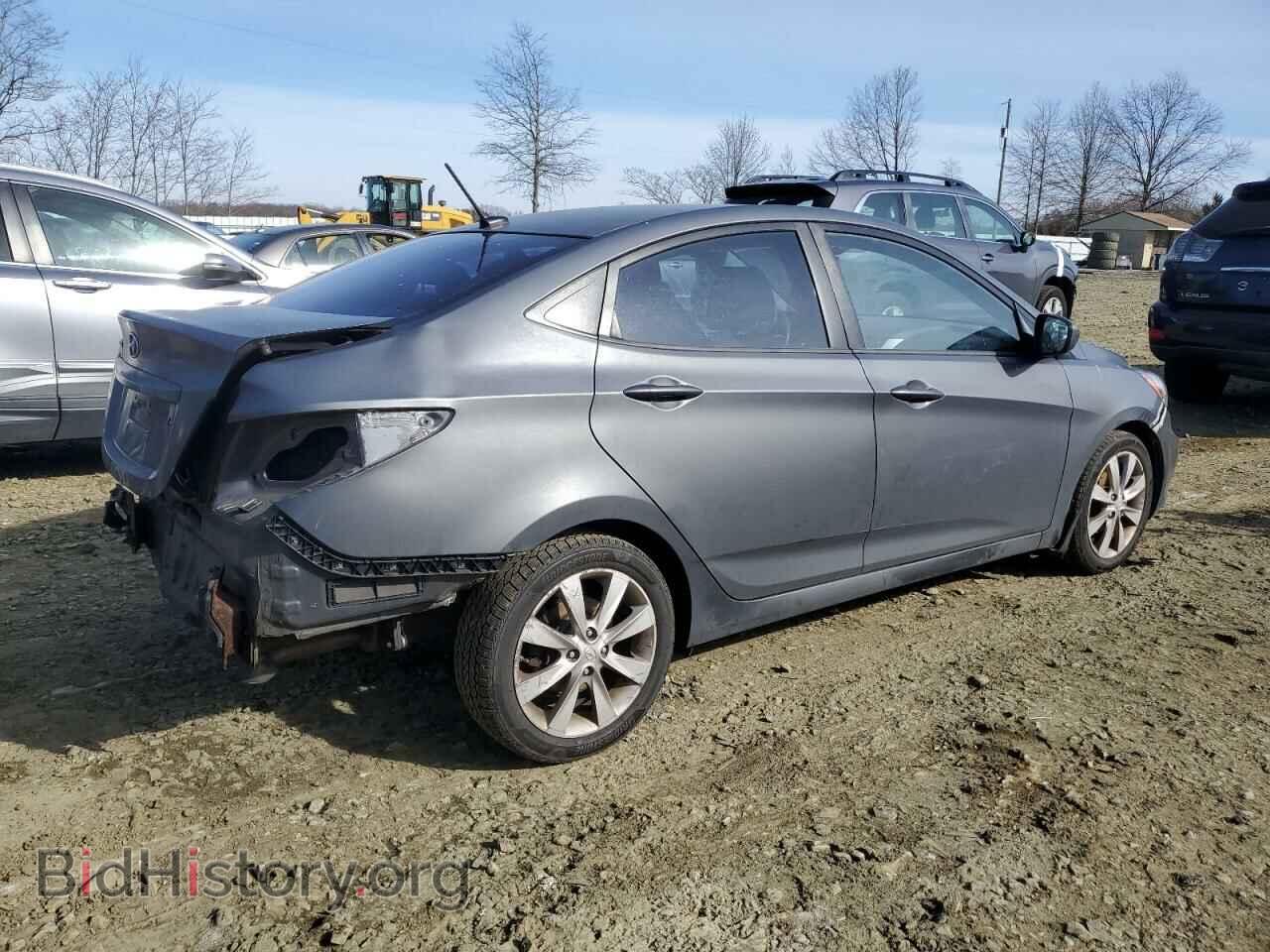 2012 HYUNDAI ACCENT - VIN: KMHCU4AE1CU210666 - Фото 3