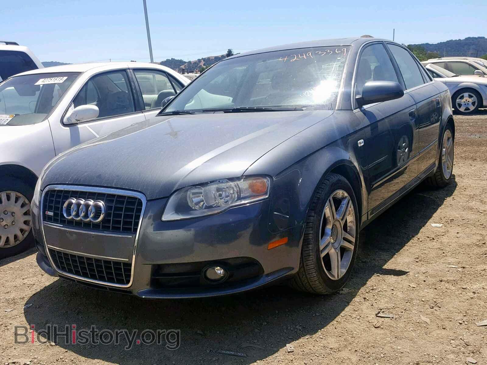 2008 AUDI A4 - VIN: WAUDF78E38A088425 - Фото 2