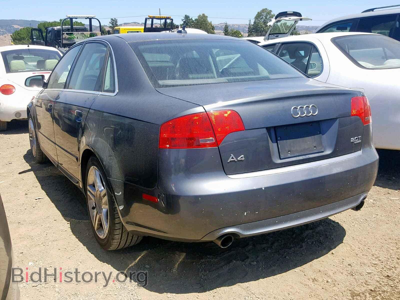 2008 AUDI A4 - VIN: WAUDF78E38A088425 - Фото 3