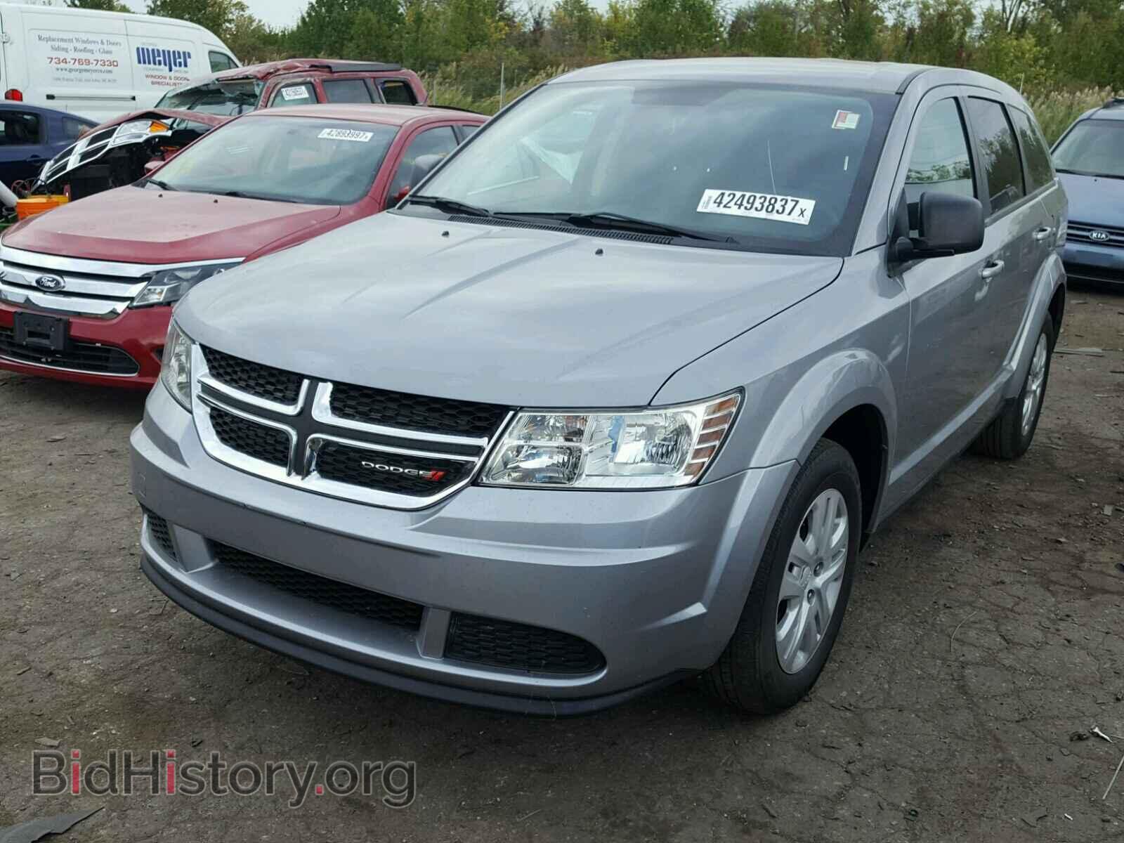 2015 DODGE JOURNEY - VIN: 3C4PDCAB0FT617432 - Фото 2